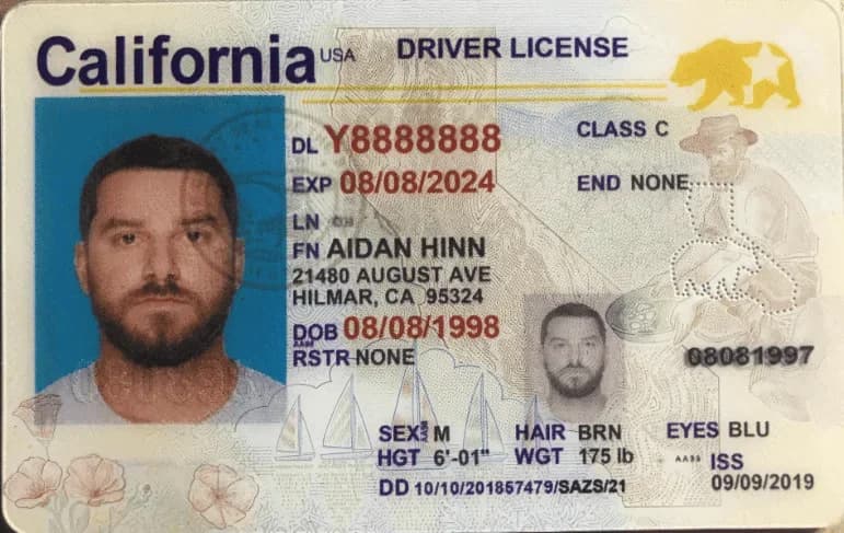 California Fake ID