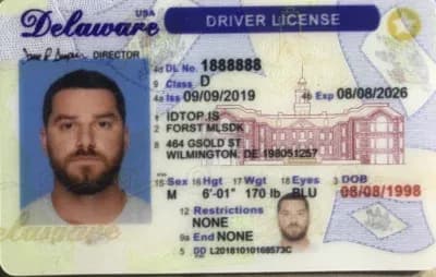 Delaware fake ID