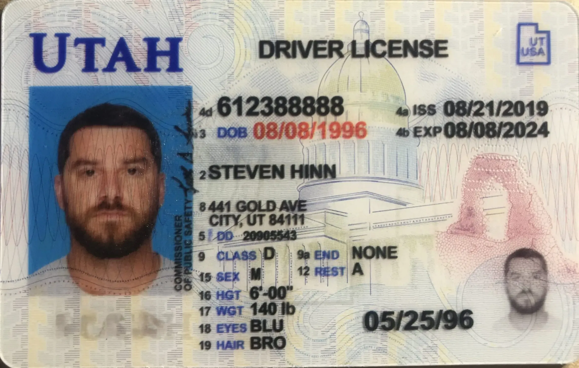 utah fake id